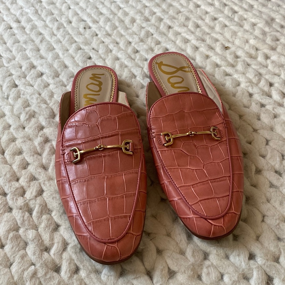 Sam Edelman - Linnie Mule Croc - Muave